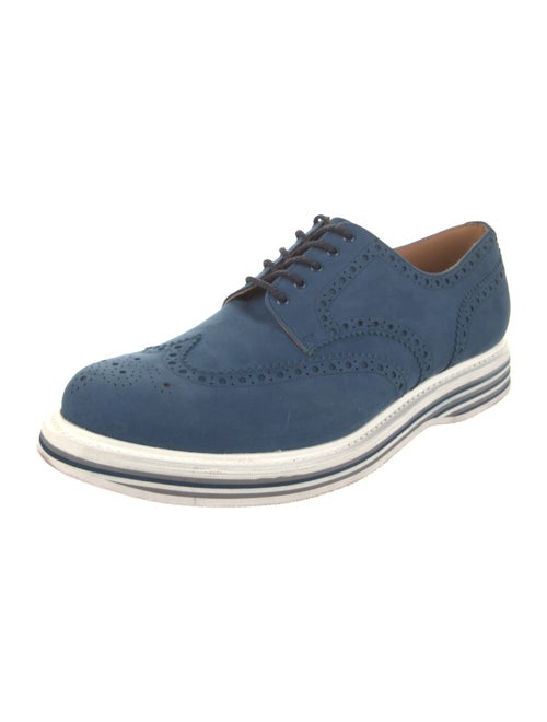Church's Suede Lasercut Accents Brogues