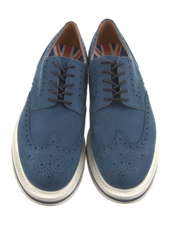 Church's Suede Lasercut Accents Brogues