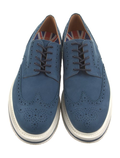 Church's Suede Lasercut Accents Brogues