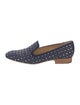 Church's Suede Crystal Embellishments Loafers
