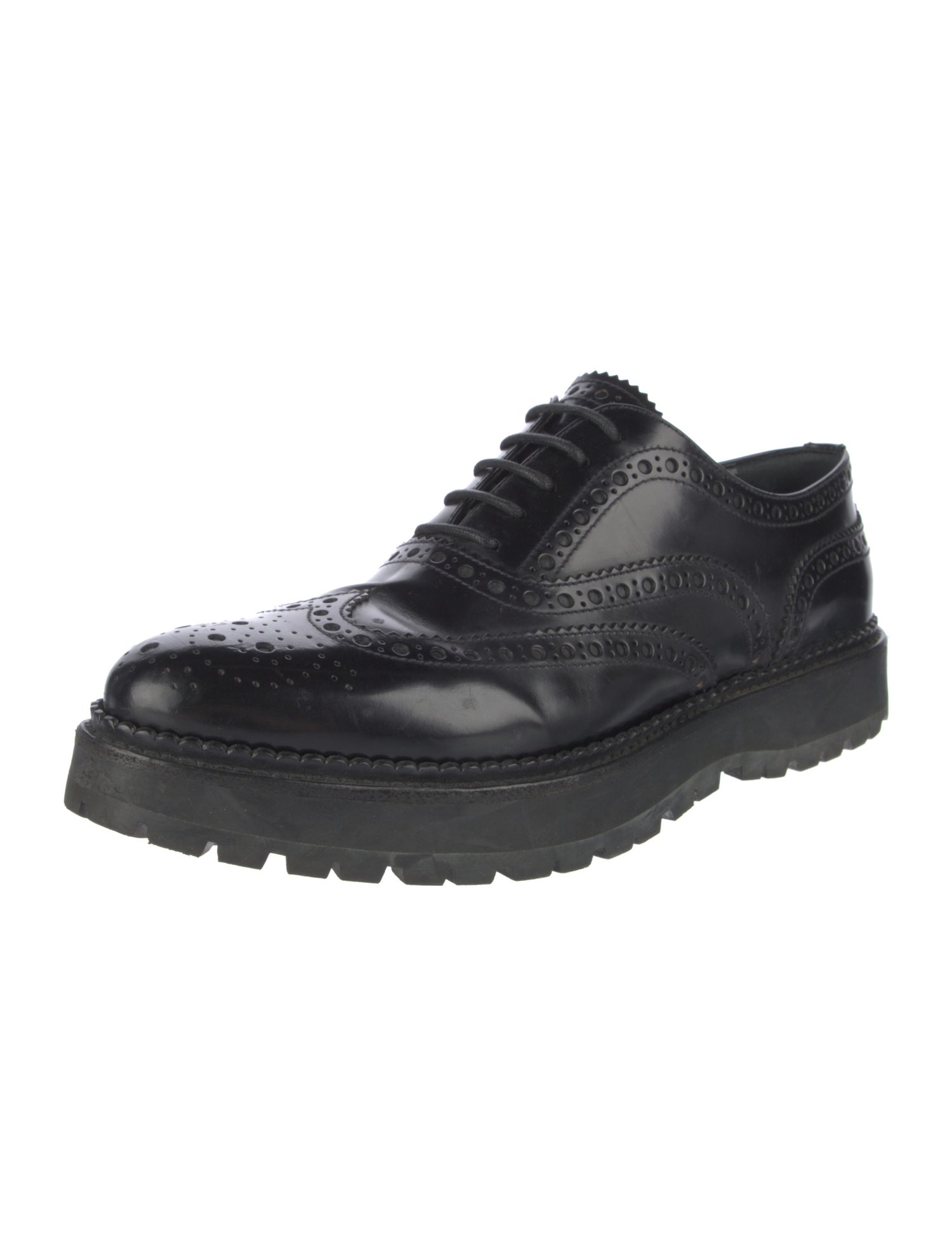 Church's Leather Lasercut Accents Oxfords