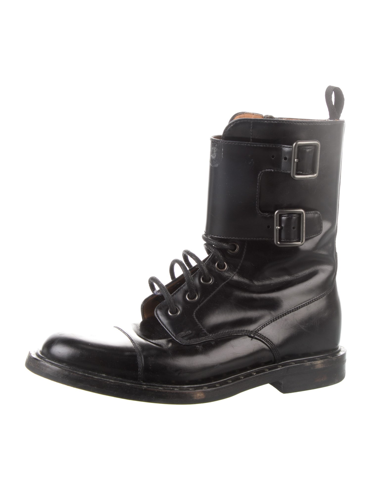 Church's Leather Combat Boots