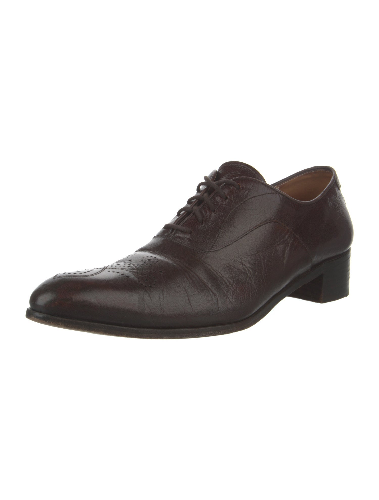 Church's Leather Studded Accents Oxfords