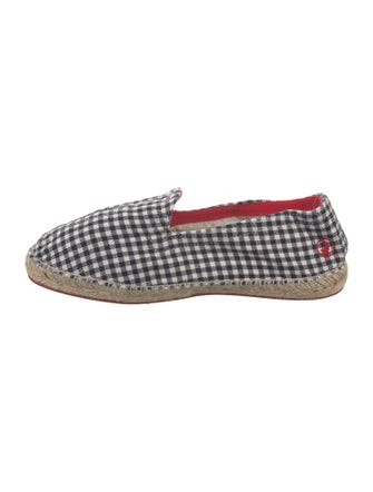 Church's Canvas Plaid Print Espadrilles