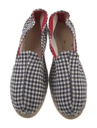 Church's Canvas Plaid Print Espadrilles