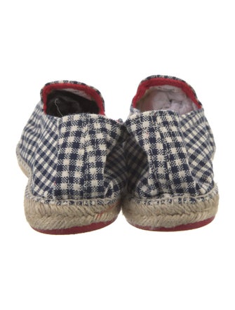 Church's Canvas Plaid Print Espadrilles