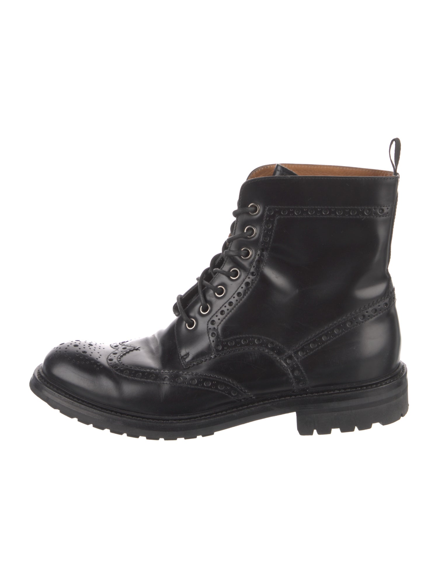 Church's Leather Combat Boots