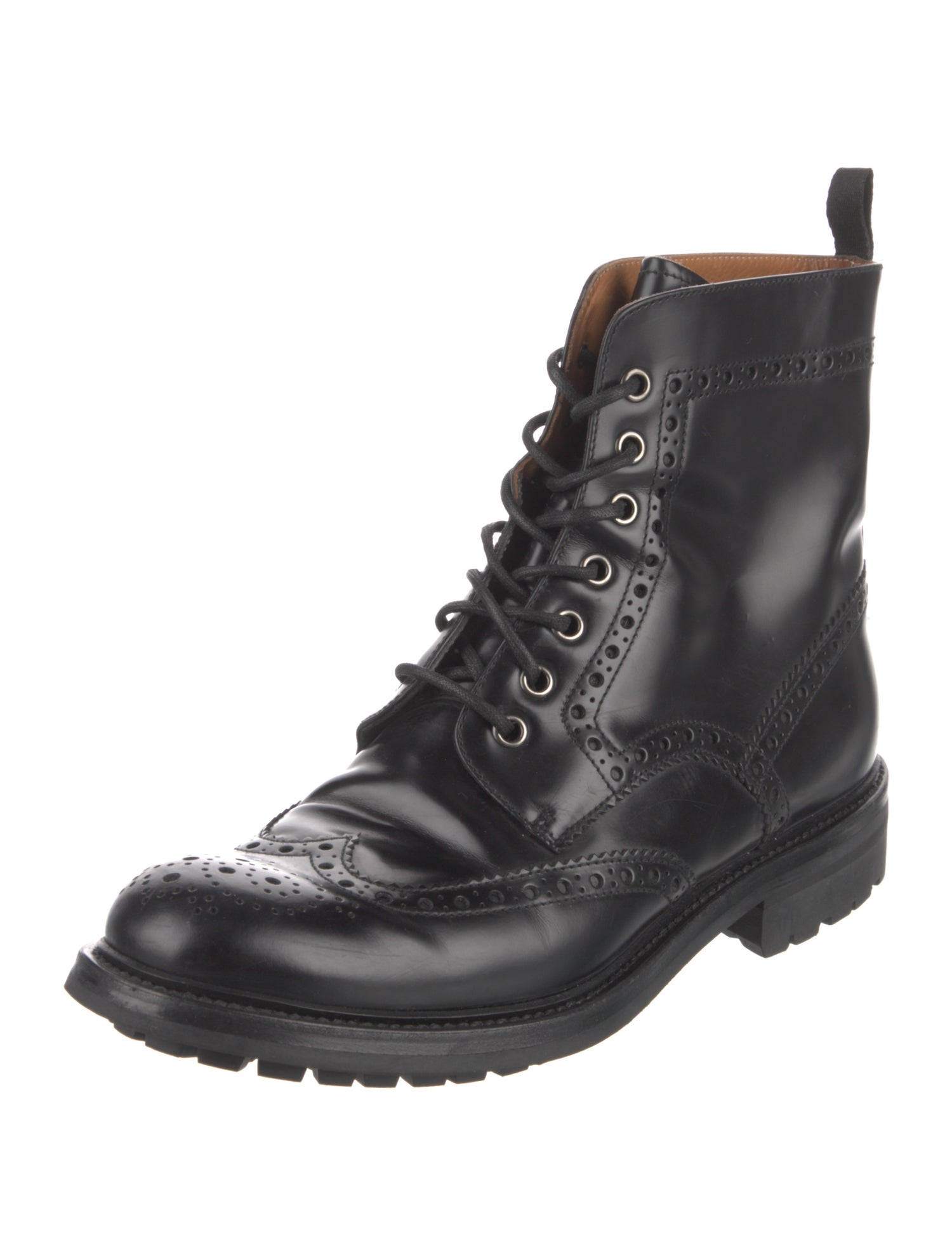 Church's Leather Combat Boots