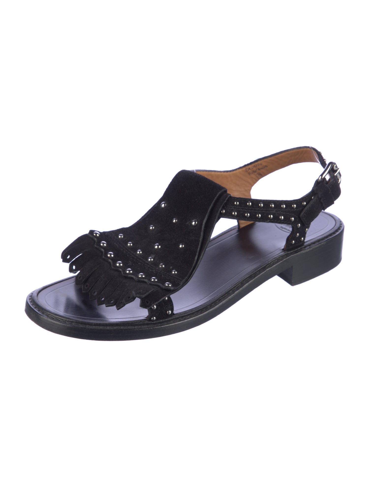 Church's Leather T-Strap Sandals