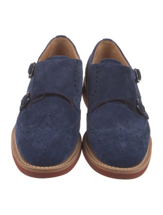 Church's Suede Monk Straps