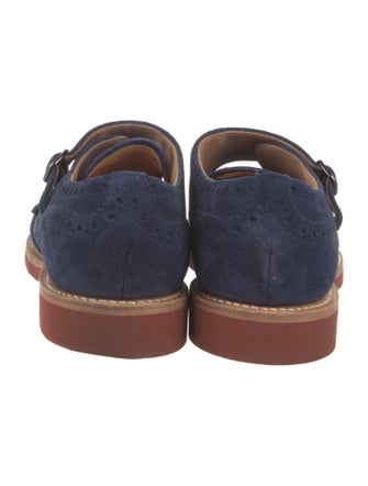 Church's Suede Monk Straps