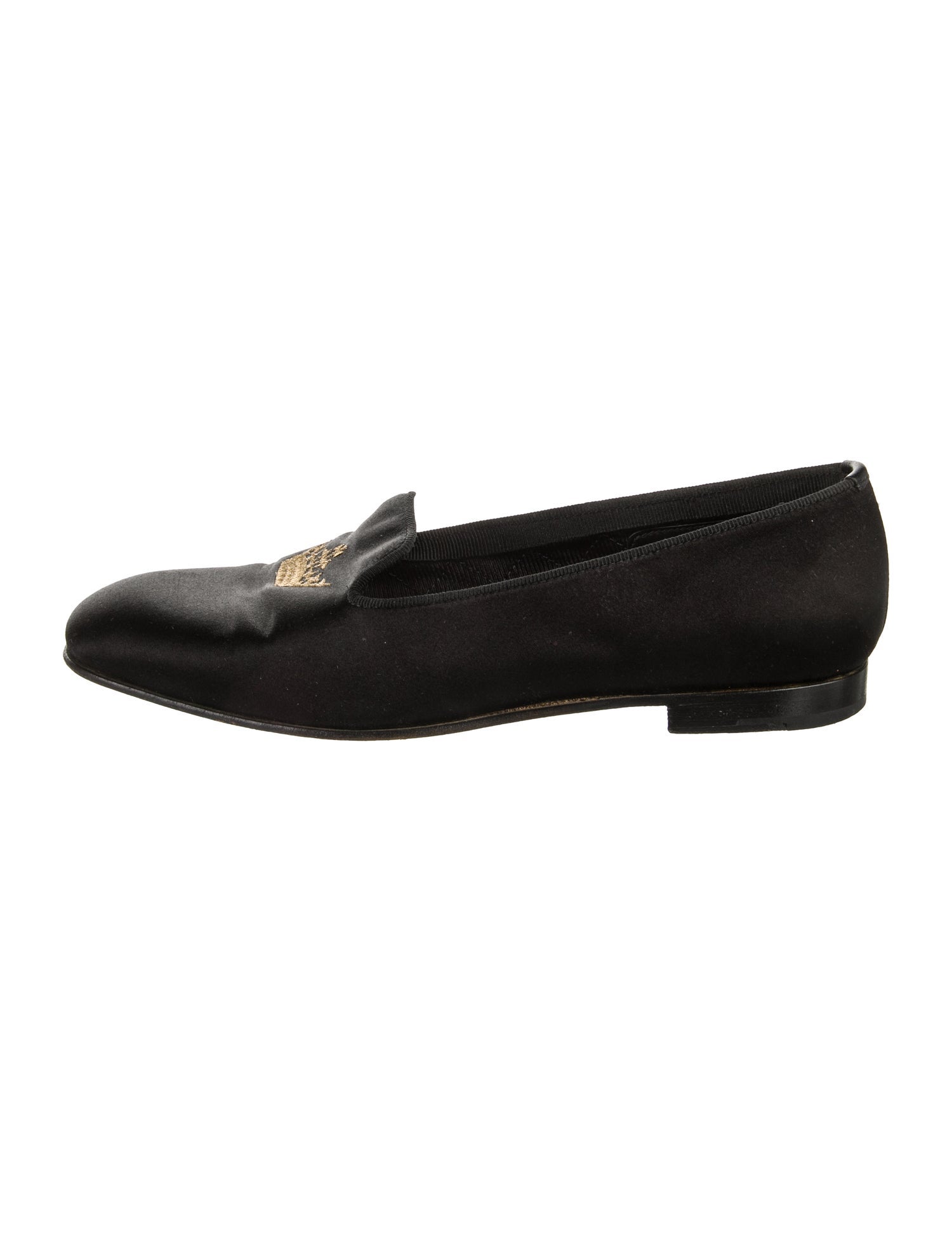 Church's Suede Embroidered Accent Loafers