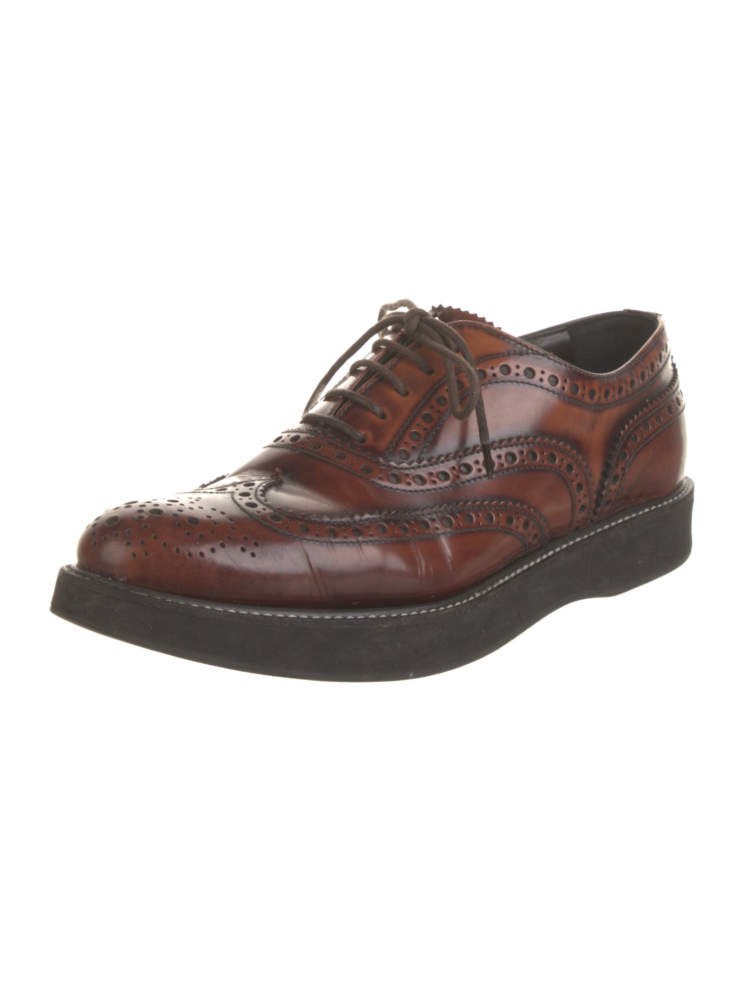 Church's Leather Lasercut Accents Oxfords
