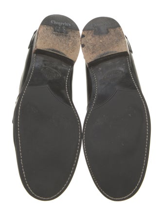Church's Leather Scalloped Accent Loafers
