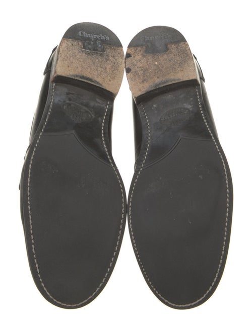 Church's Leather Scalloped Accent Loafers