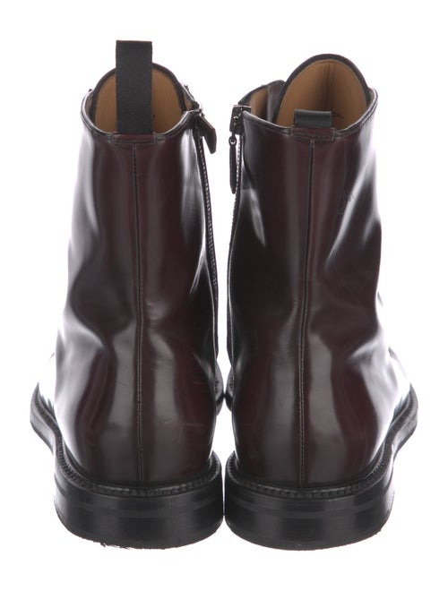 Church's Patent Leather Combat Boots