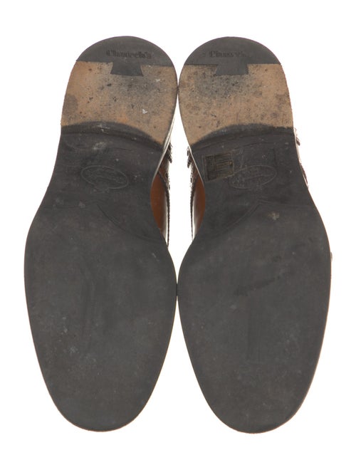 Church's Leather Lasercut Accents Oxfords