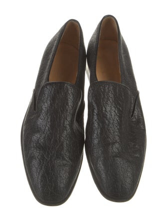 Church's Leather Animal Print Loafers