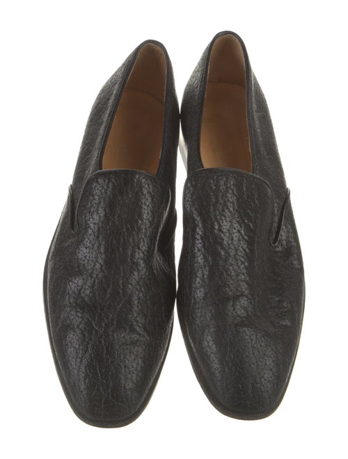 Church's Leather Animal Print Loafers