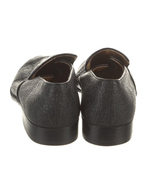 Church's Leather Animal Print Loafers