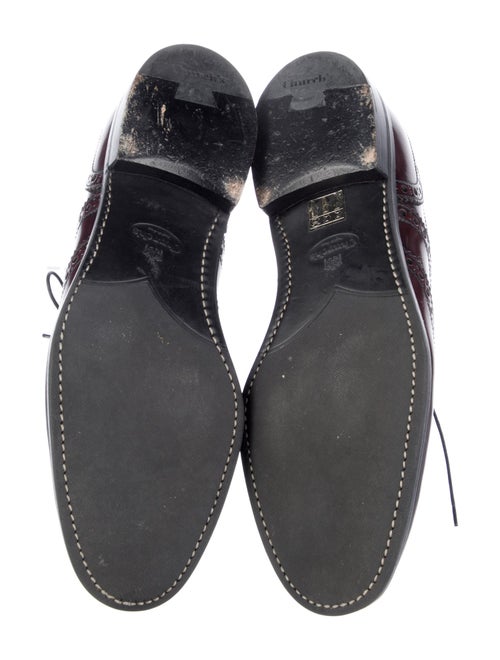 Church's Leather Lasercut Accents Oxfords