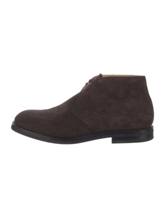 Church's Suede Lace-Up Boots