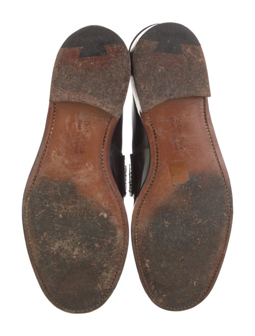 Church's Leather Tassel Accents Dress Loafers