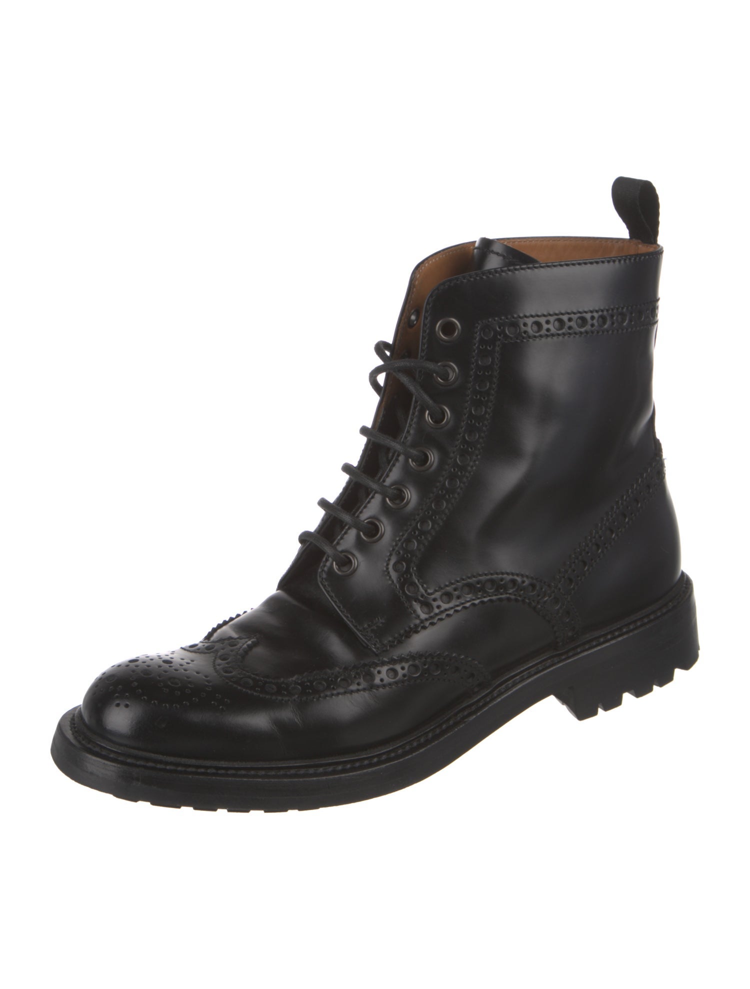Church's Leather Combat Boots