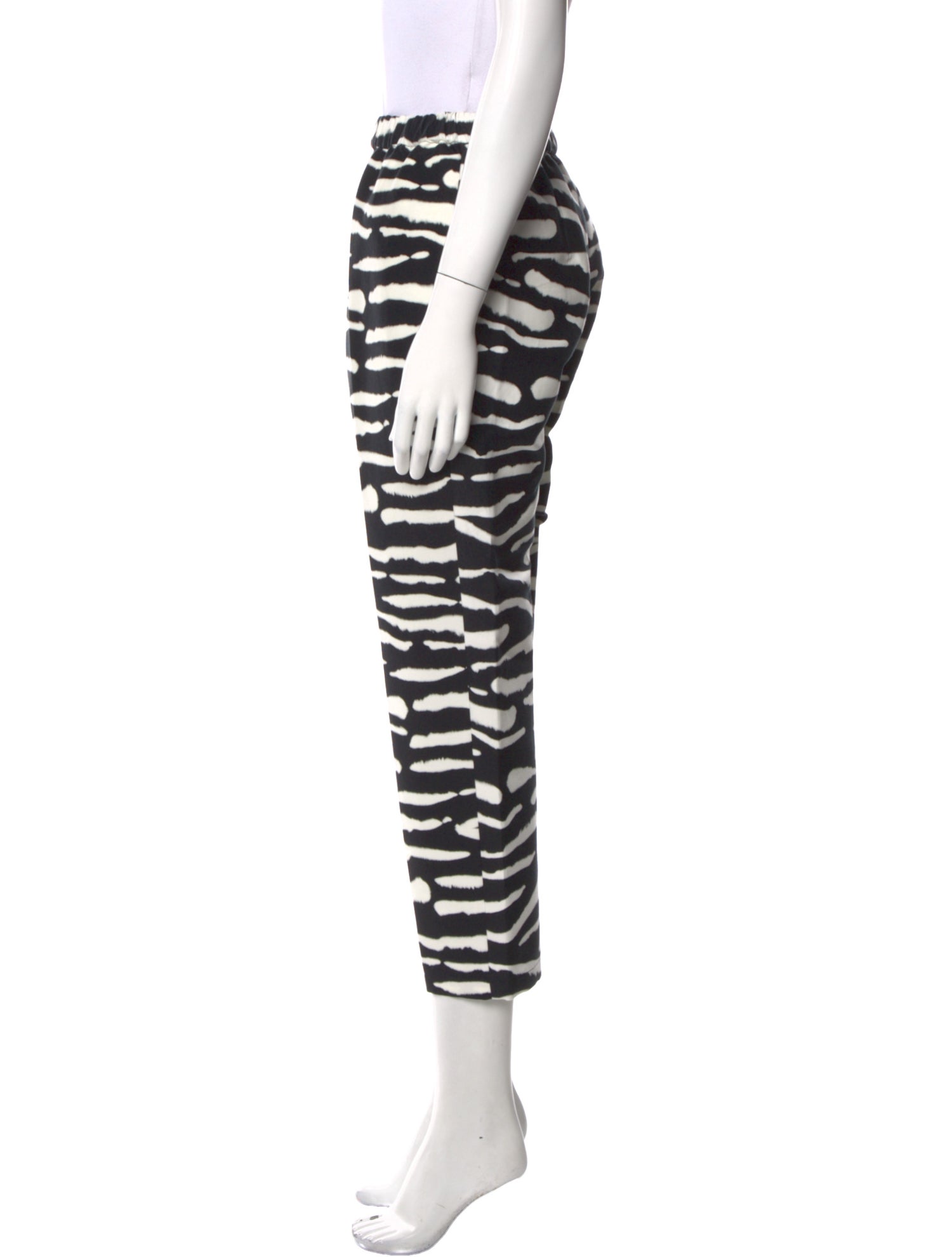 Christian Wijnants Animal Print Straight Leg Pants w/ Tags