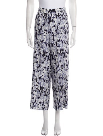 Christian Wijnants Pants Printed Wide Leg Us8, Fr40 | M