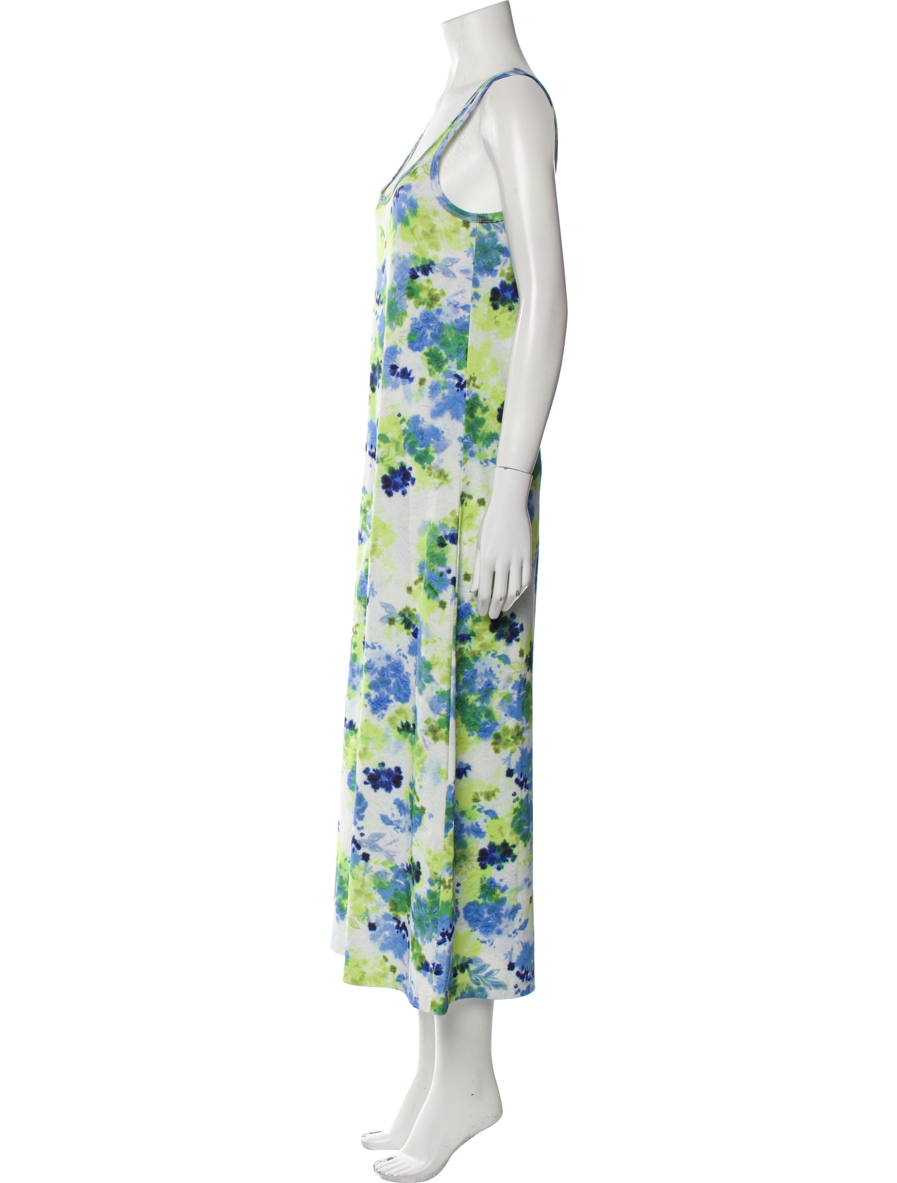 Christian Wijnants Floral Print Long Dress