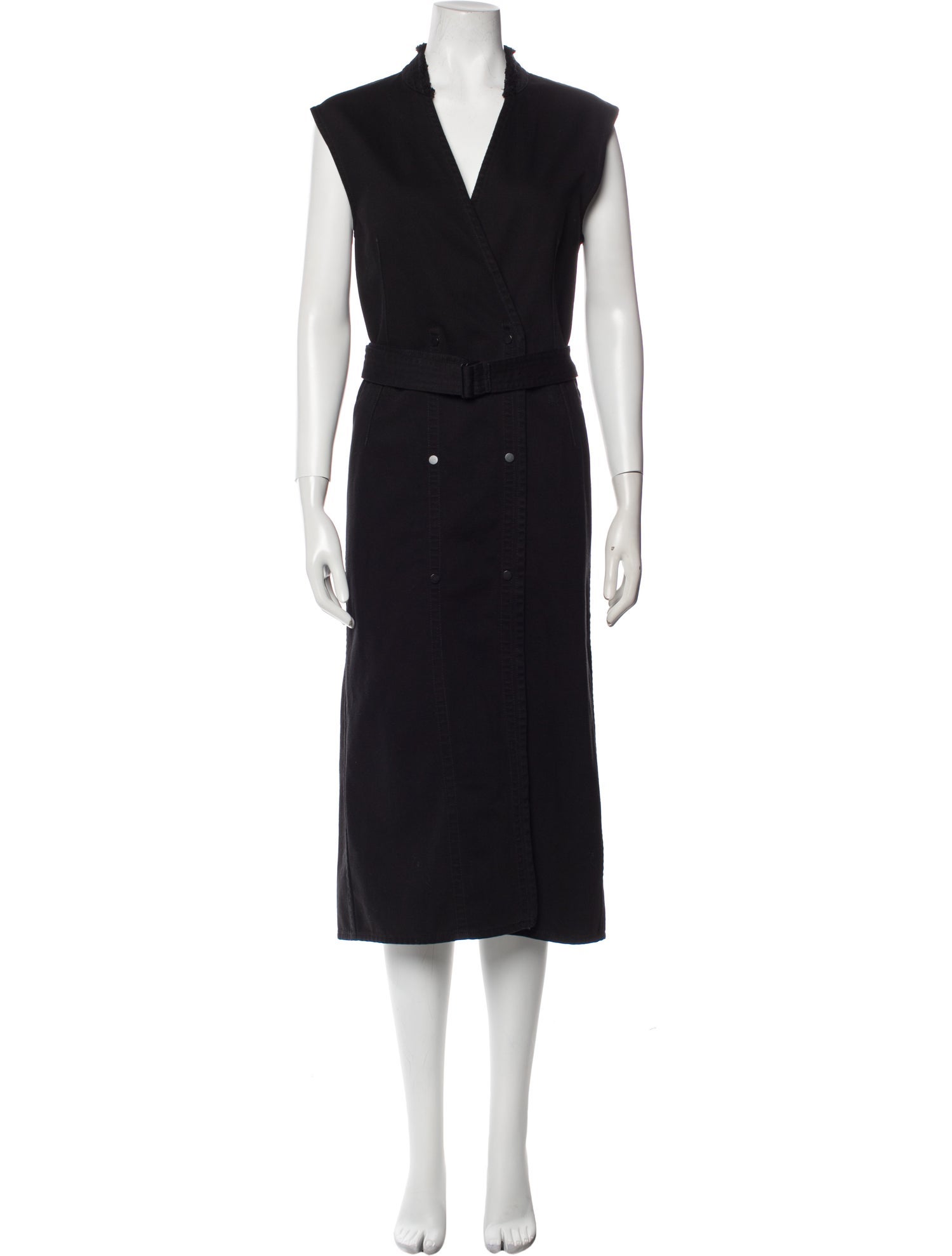 Christian Wijnants V-Neck Midi Length Dress w/ Tags