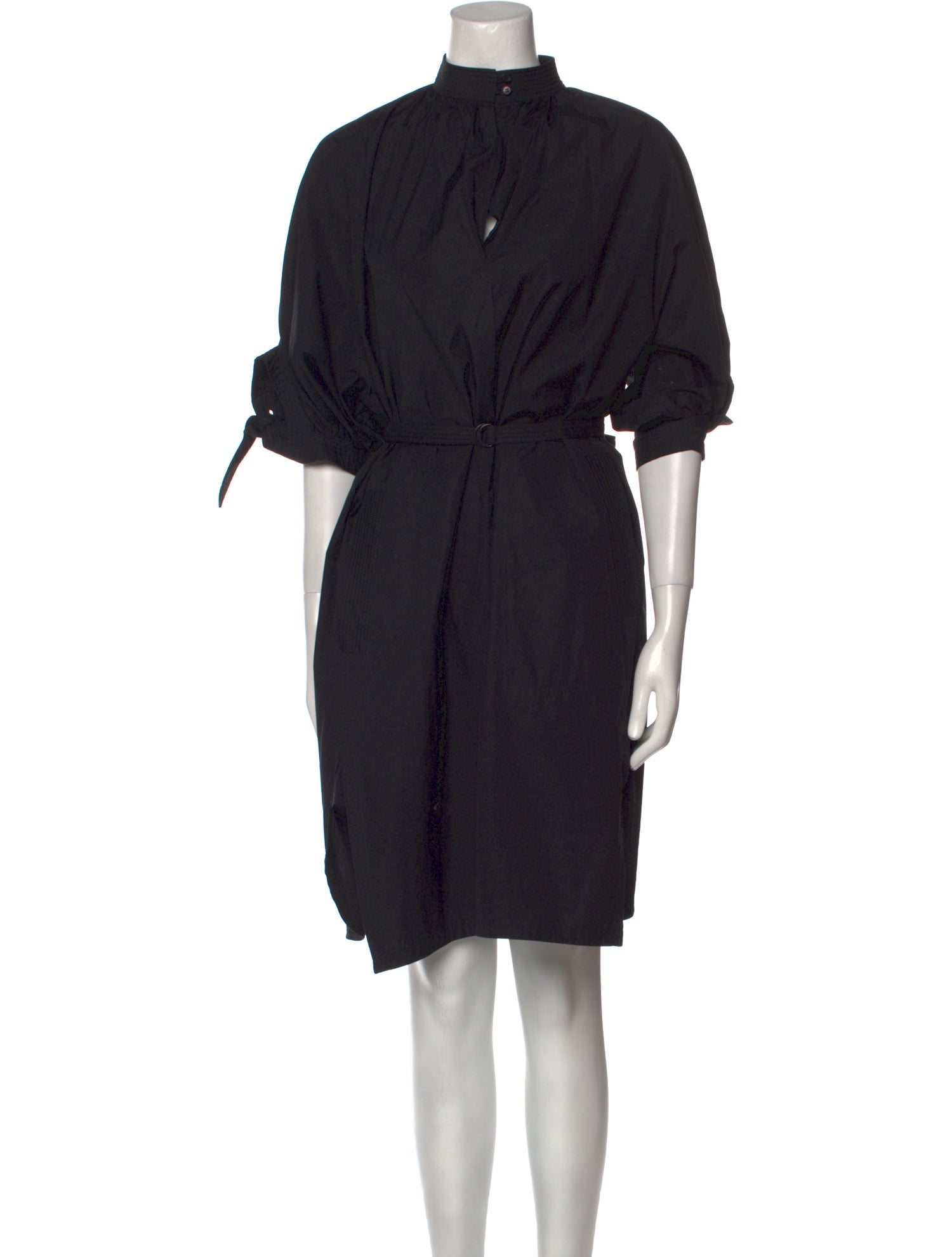 Christian Wijnants Mock Neck Knee-Length Dress