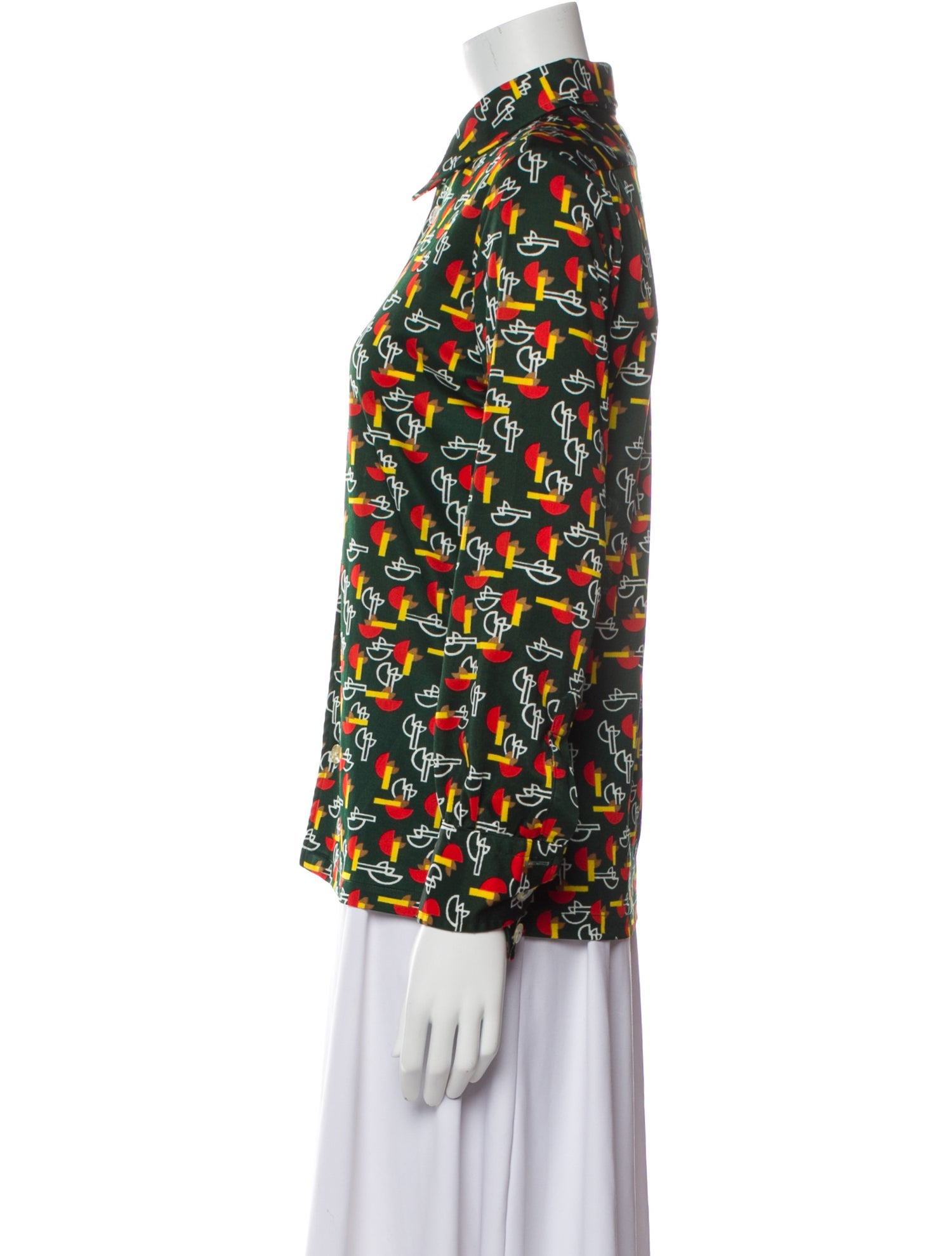 Christian Wijnants Merino Wool Printed Sweater