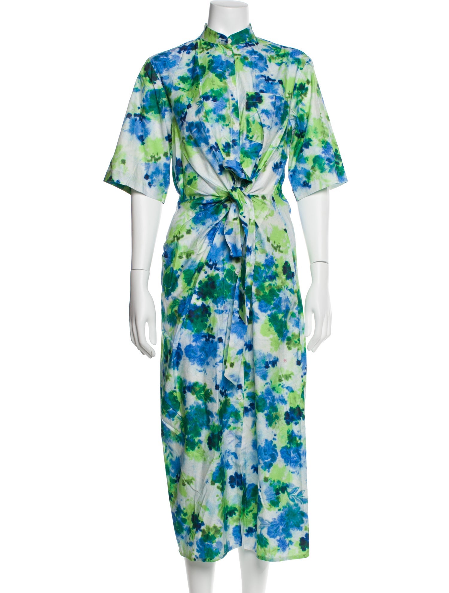 Christian Wijnants Floral Print Long Dress
