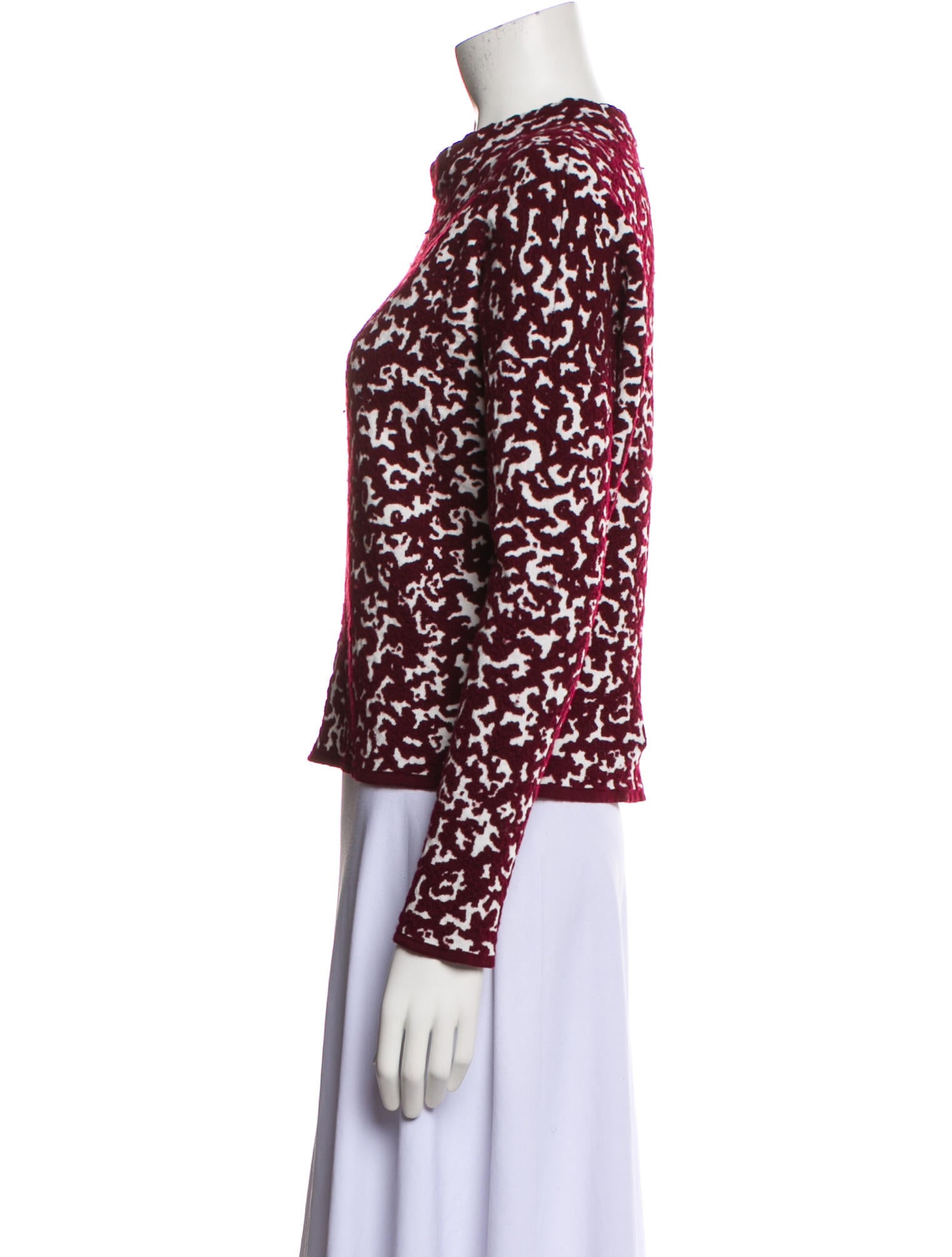 Christian Wijnants Printed Crew Neck Sweatshirt