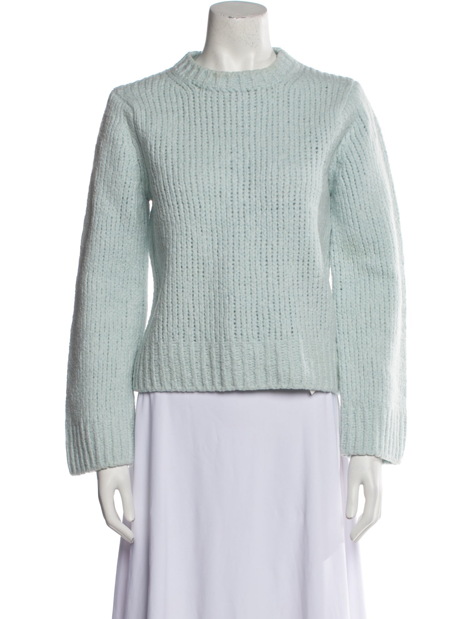 Christian Wijnants Virgin Wool Mock Neck Sweater