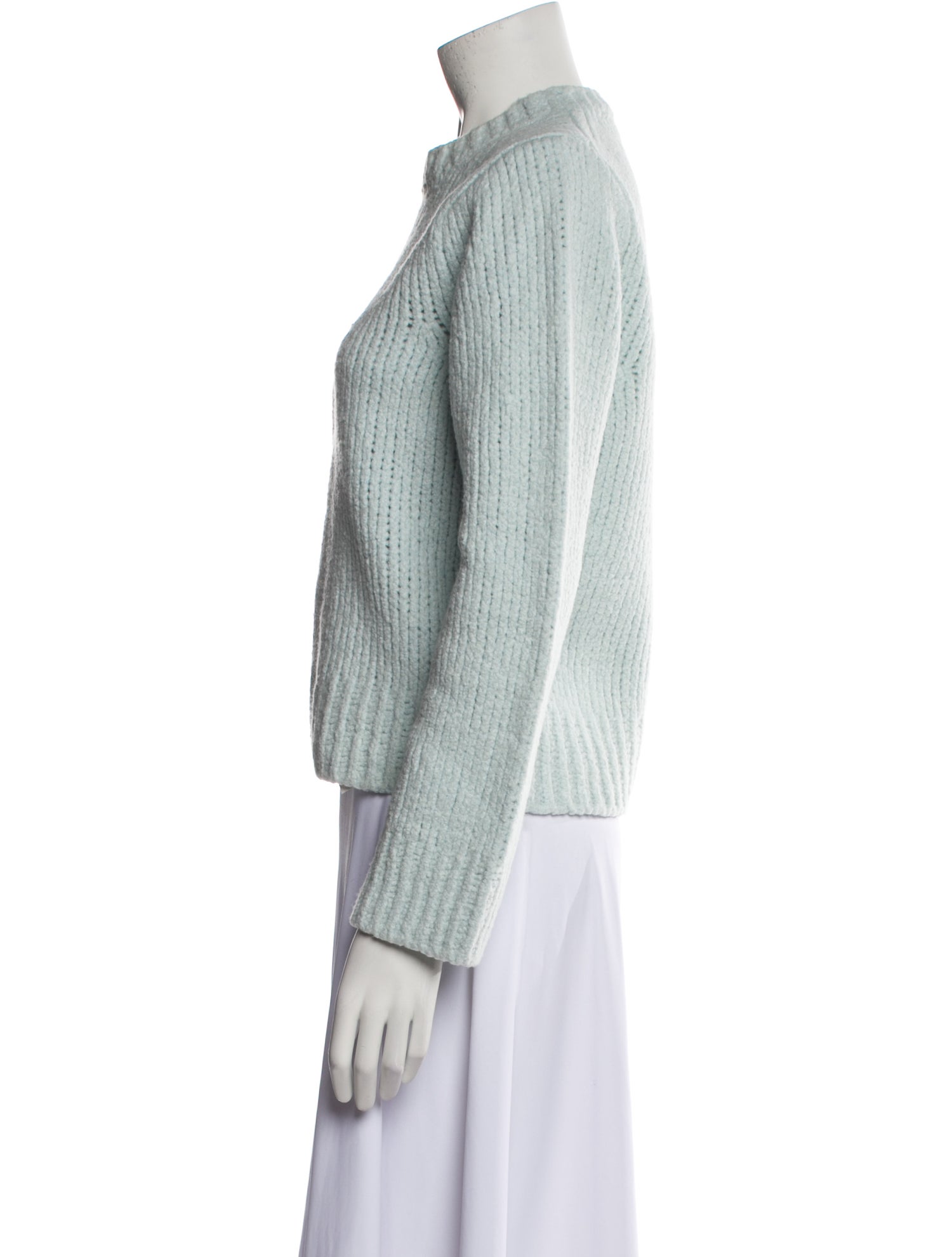 Christian Wijnants Virgin Wool Mock Neck Sweater