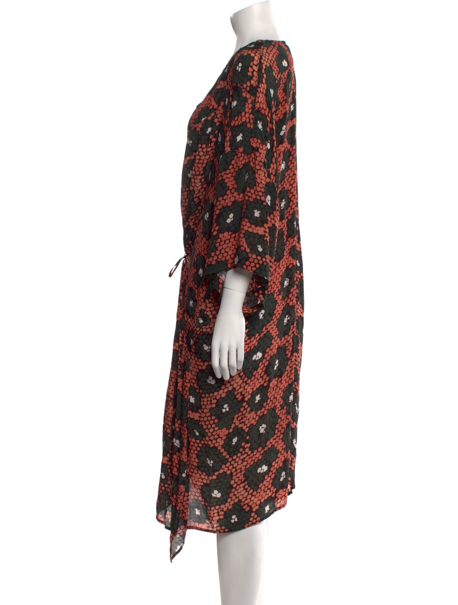 Christian Wijnants Printed Midi Length Dress