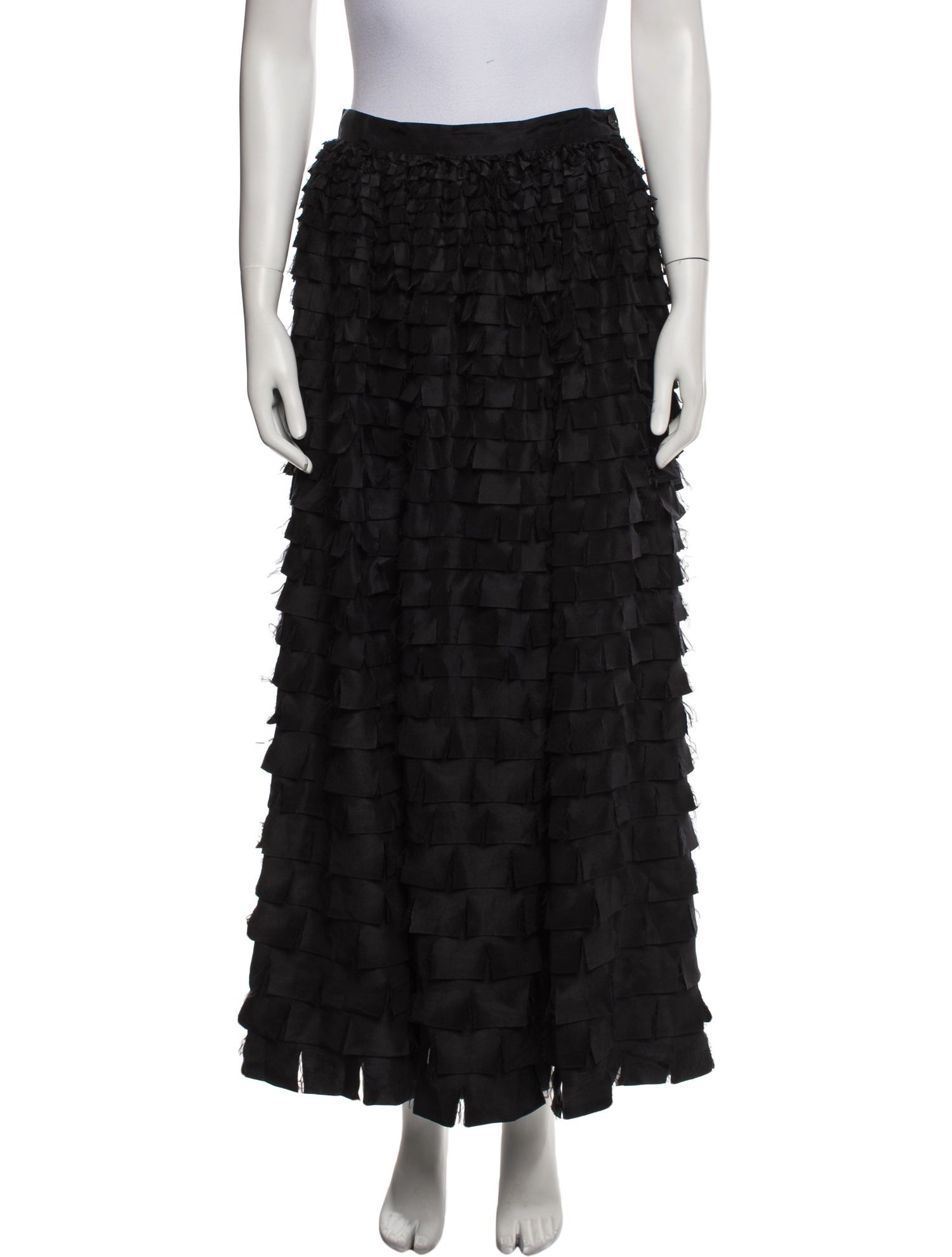 Christian Wijnants Silk Midi Length Skirt w/ Tags