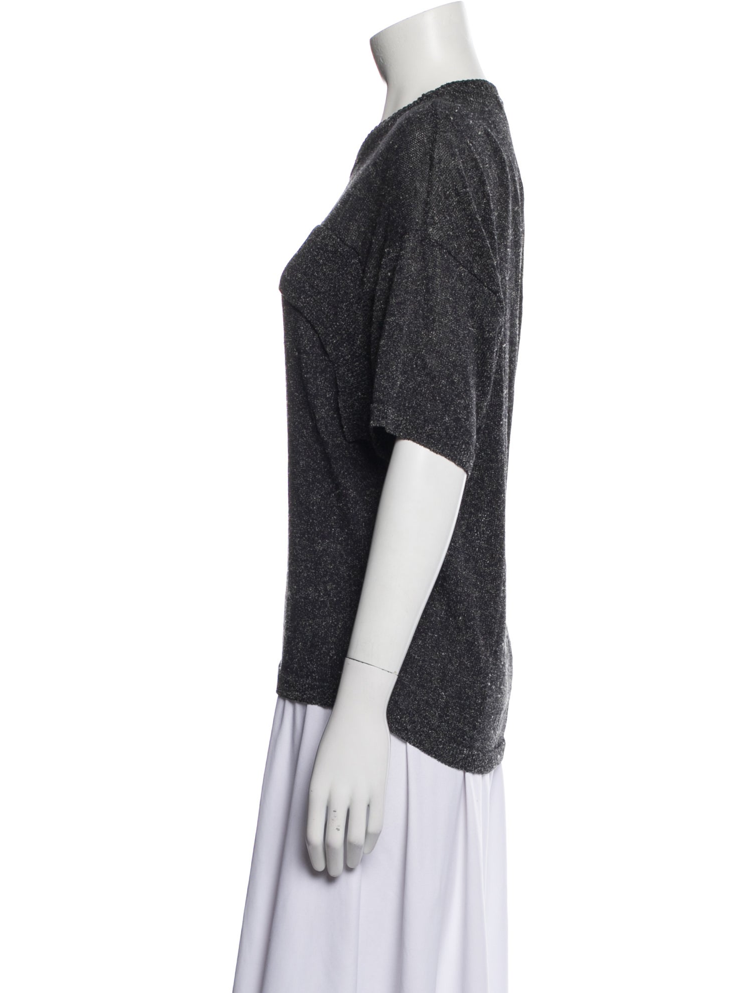 Christian Wijnants Linen Crew Neck T-Shirt