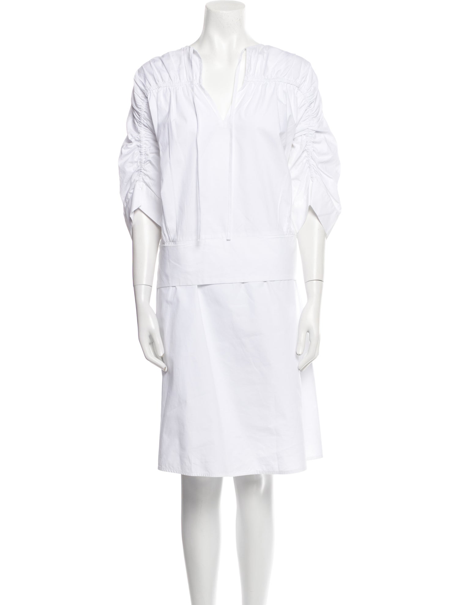 Christian Wijnants V-Neck Knee-Length Dress