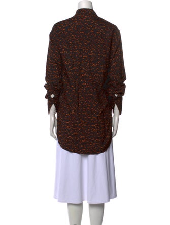 Christian Wijnants Printed Mock Neck Tunic