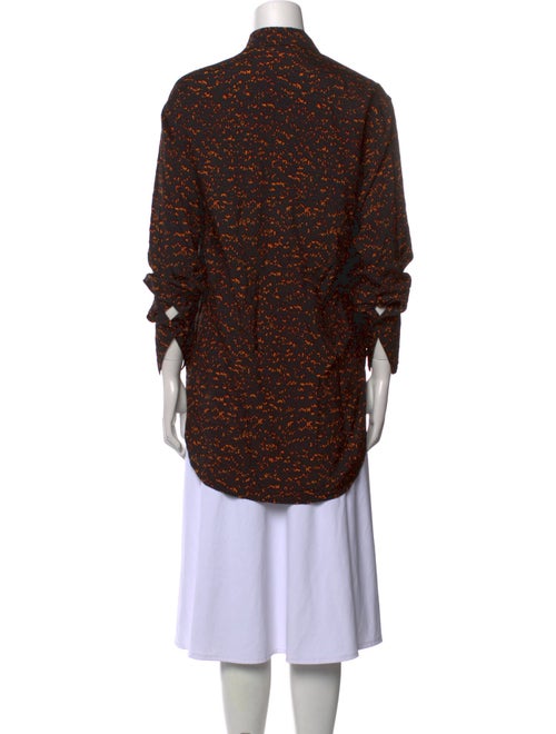 Christian Wijnants Printed Mock Neck Tunic