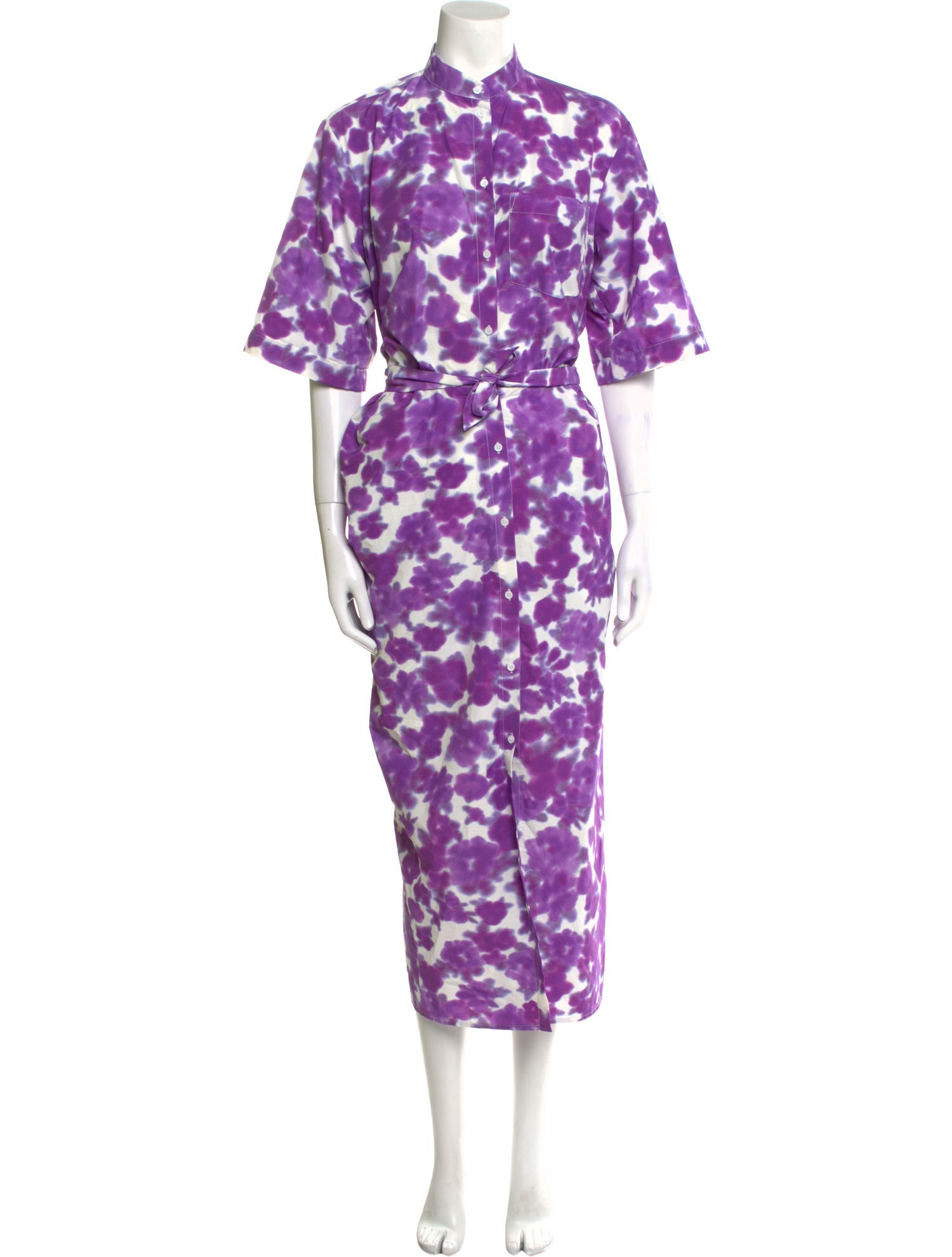 Christian Wijnants Floral Print Long Dress