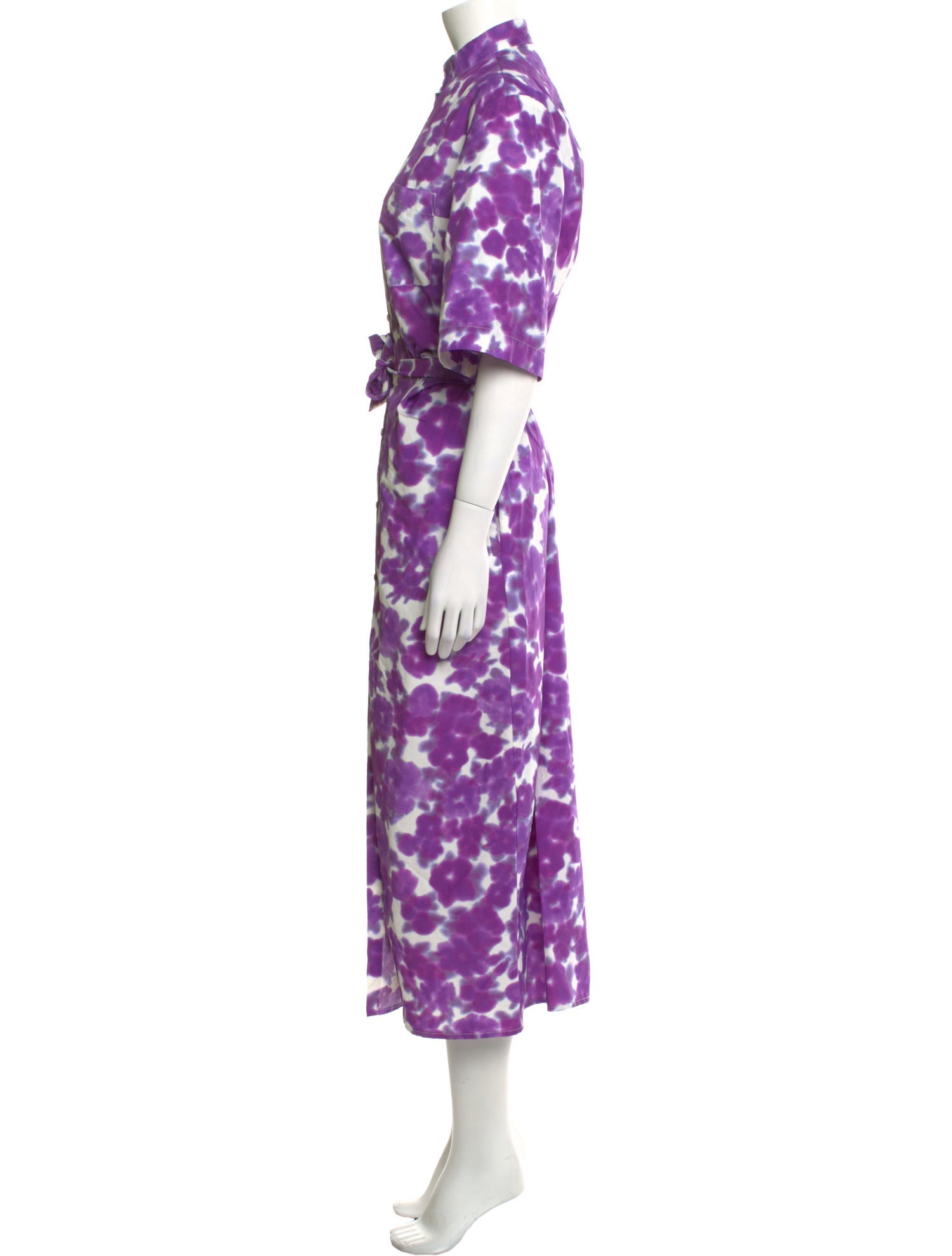 Christian Wijnants Floral Print Long Dress