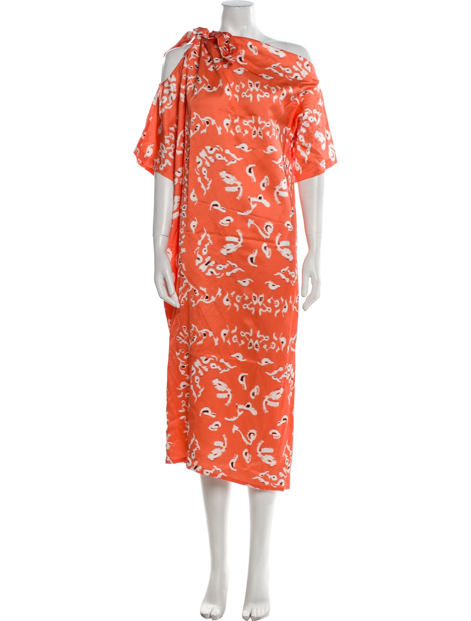 Christian Wijnants Printed Long Dress