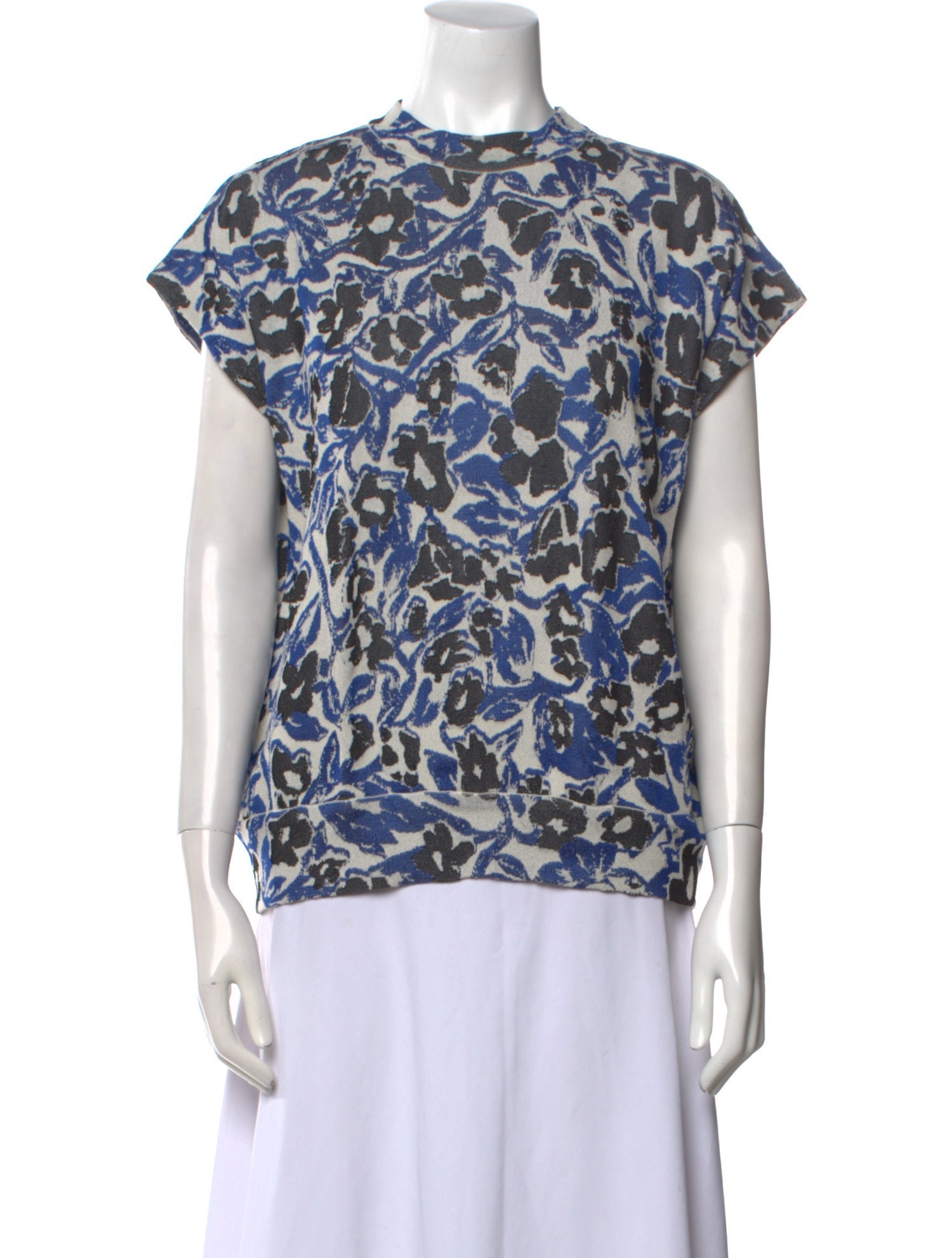 Christian Wijnants Printed Crew Neck Sweater