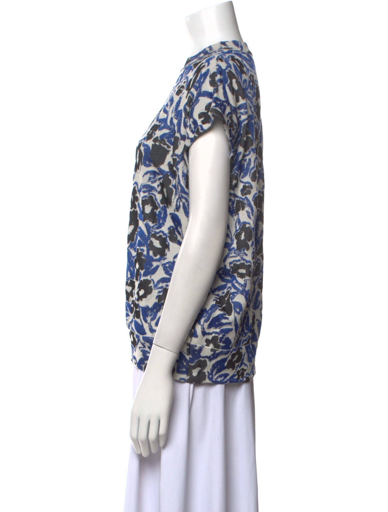 Christian Wijnants Printed Crew Neck Sweater