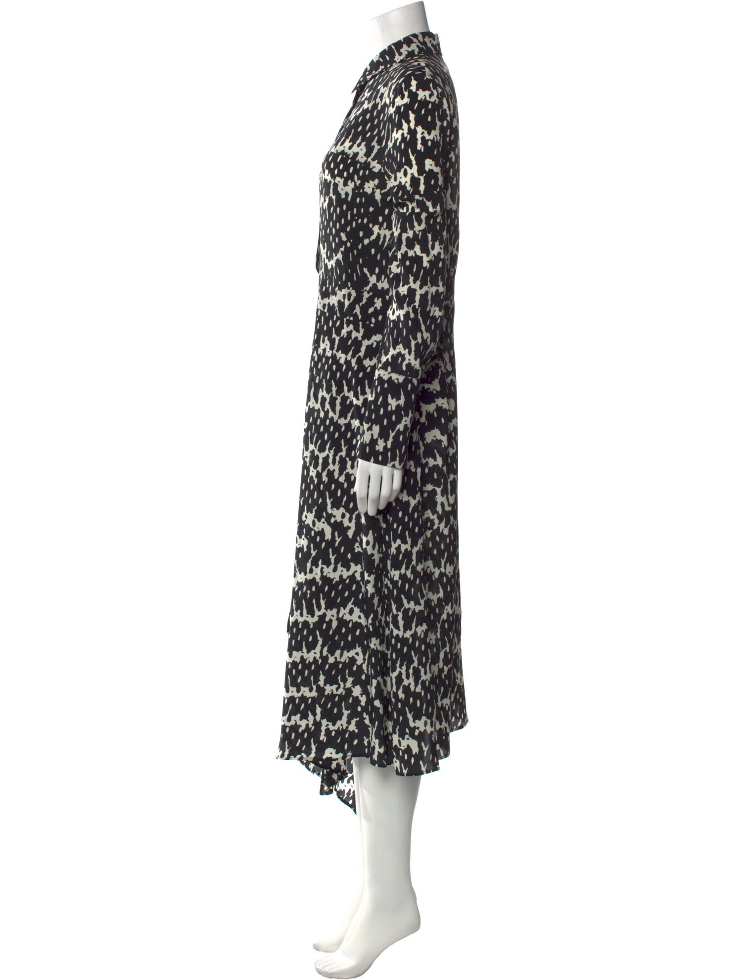 Christian Wijnants Silk Long Dress w/ Tags